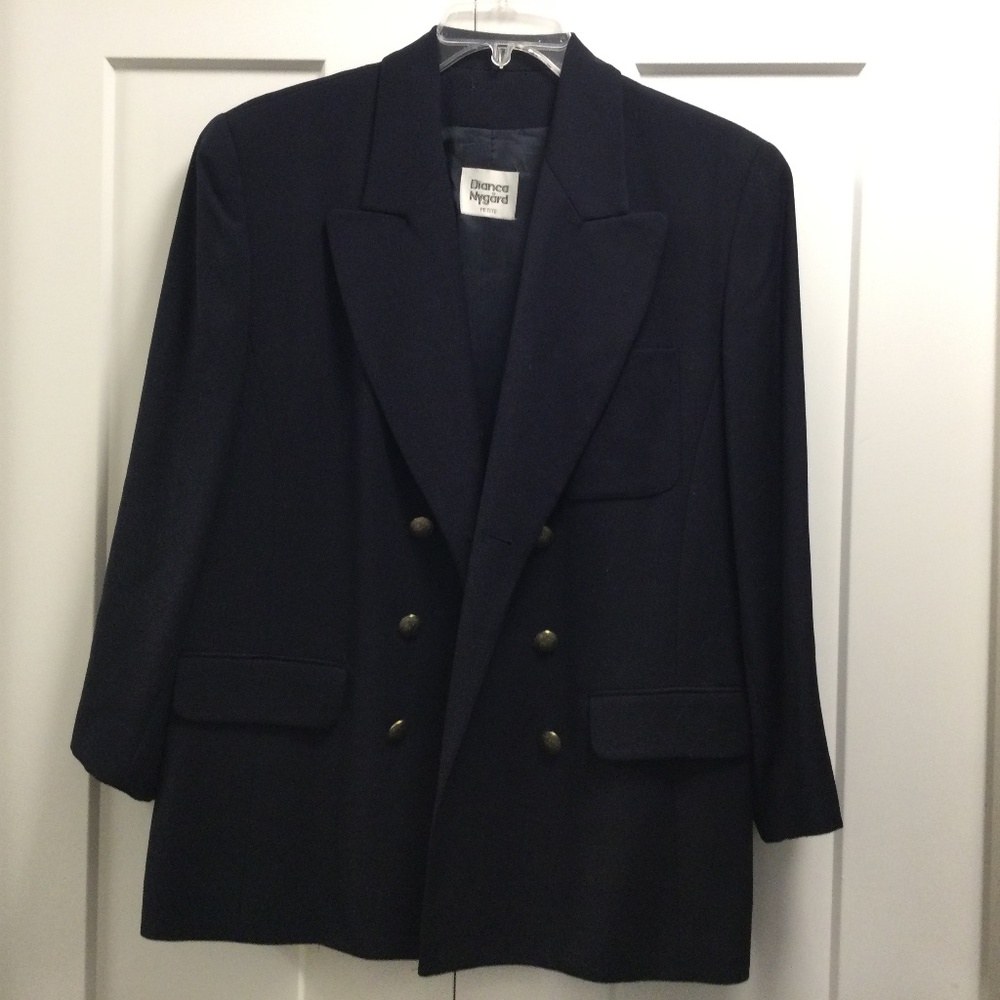 NWOT Nygard Classic Dark Navy Ladies Blazer